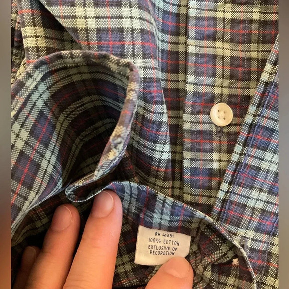 Ralph Lauren Plaid Button Down Shirt - Picture 4 of 4